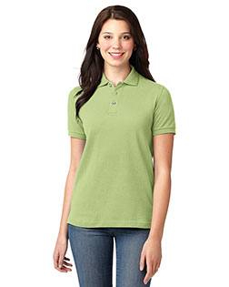 Port Authority L420 Women Pique Knit Polo at GotApparel