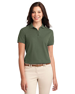 Port Authority L500 Women Silk Touch Polo at GotApparel