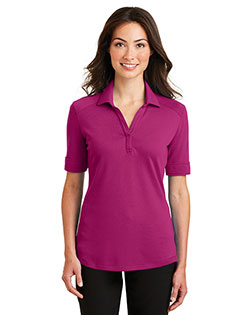 Port Authority L5200 Women Silk Touch Interlock Performance Polo at GotApparel