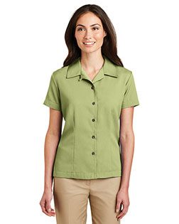 Port Authority L535 Women Easy Care Camp Shirt at GotApparel