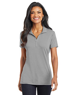 Port Authority L568 Women Cotton Touch Performance Polo at GotApparel
