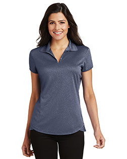 Port Authority L576 Women Trace Heather Polo at GotApparel