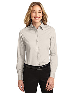 Port Authority L608 Women Long-Sleeve Easy Care Shirt at GotApparel