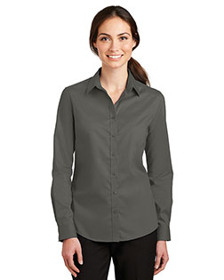 Port Authority L663 Women Superpro Twill Shirt at GotApparel