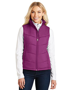 Port Authority L709 Women Puffy Vest at GotApparel