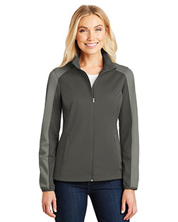 Port Authority L718 Women Active Colorblock Soft Shell Jacket at GotApparel