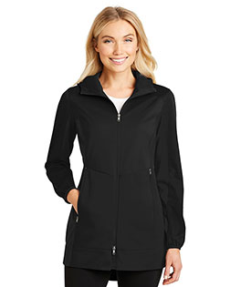 Port Authority L719 Women Active Hooded Soft Shell Jacket at GotApparel