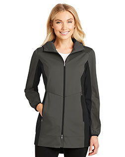 Port Authority L719 Women Active Hooded Soft Shell Jacket at GotApparel