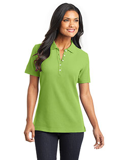 Port Authority L800 Women Ezcotton Pique Polo at GotApparel