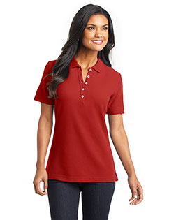 Port Authority L800 Women Ezcotton Pique Polo at GotApparel