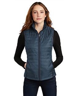 Port Authority L851 Women <sup> ®</Sup> Ladies Packable Puffy Vest at GotApparel