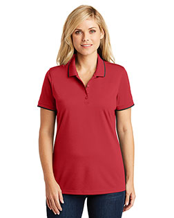 Port Authority LK111 Women Zone UV Micro-Mesh Tipped Polo at GotApparel