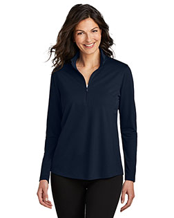 Port Authority ® Ladies Dry Zone ® UV Micro-Mesh 1/4-Zip LK112 at GotApparel