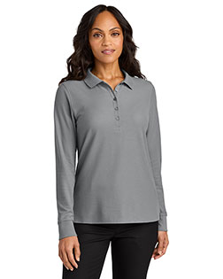 Port Authority LK200LS ® Women's Wearever Signature Pique Long Sleeve Polo at GotApparel