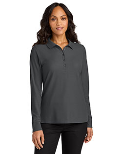 Port Authority LK200LS ® Women's Wearever Signature Pique Long Sleeve Polo at GotApparel