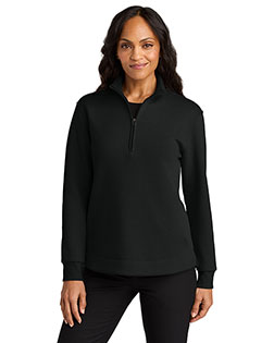 Port Authority LK210 ® Women's Wearever Signature Double Pique 1/4-Zip at GotApparel