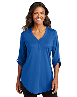 Port Authority ® Ladies City Stretch 3/4-Sleeve Tunic LK6840 at GotApparel