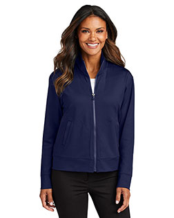 Port Authority LK881 ® Ladies C-FREE ® Double Knit Full-Zip at GotApparel