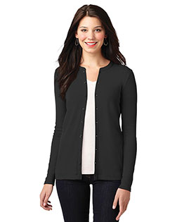 Port Authority LM1008 Women Concept Stretch Button-Front Cardigan at GotApparel