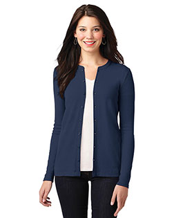 Port Authority LM1008 Women Concept Stretch Button-Front Cardigan at GotApparel