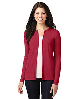 Port Authority LM1008 Women Concept Stretch Button-Front Cardigan at GotApparel