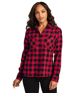Port Authority ®LW669 Ladies Plaid Flannel Shirt at GotApparel