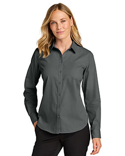 Port Authority LW816 ® Women's Long Sleeve Nailhead Easy Care Shirt at GotApparel