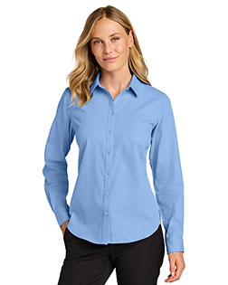 Port Authority LW816 ® Women's Long Sleeve Nailhead Easy Care Shirt at GotApparel
