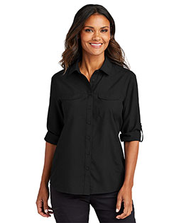 Port Authority ®  Ladies Long Sleeve UV Daybreak Shirt LW960 at GotApparel