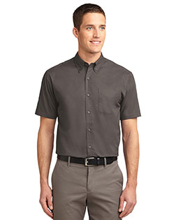 Port Authority S508 Men Short-Sleeve Easy Care Shirt at GotApparel