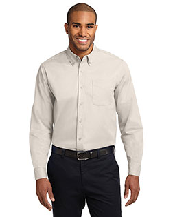 Port Authority S608ES Men Extended Size Long-Sleeve Easy Care Shirt at GotApparel