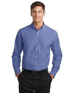Port Authority S658 Men Superpro Oxford Shirt at GotApparel