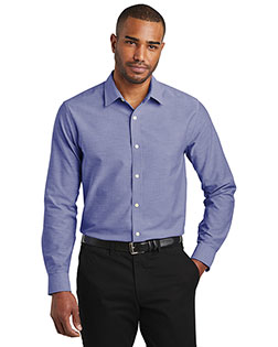 Port Authority S661 Men 4.6 oz Slim Fit SuperPro ™ Oxford Shirt at GotApparel