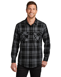 Port Authority W668 Men Flannel Shirt       at GotApparel
