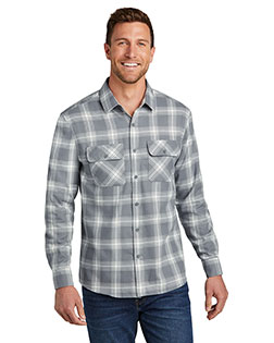 Grey/ Cream Open Plaid product color