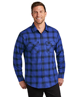 Royal/ Black Open Plaid product color