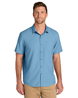 Port Authority W963 ® Short Sleeve UV Dockside Shirt at GotApparel