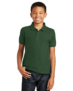 Port Authority Y100 Boys Youth Core Classic Pique Polo at GotApparel
