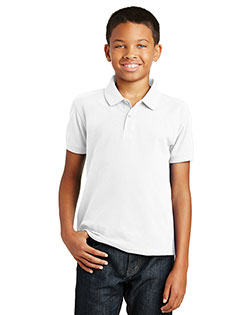 Port Authority Y100 Boys   Youth Core Classic Pique Polo at GotApparel