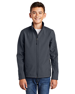 Port Authority Y317 Boys Core Soft Shell Jacket at GotApparel