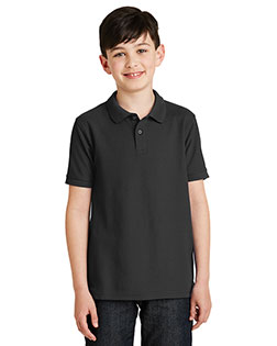 Port Authority Y500 Boys Silk Touch Polo at GotApparel