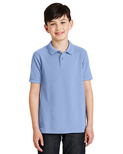 Port Authority Y500 Boys Silk Touch Polo at GotApparel