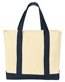 Port & Company B400 Women 2tone Shopping Tote at GotApparel