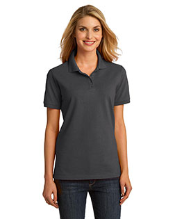 Port & Company LKP150 Women Ring Spun Pique Polo at GotApparel