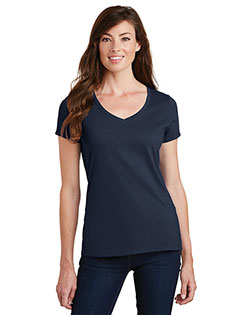 Port & Company LPC450V Women Fan Favorite V-Neck Tee at GotApparel