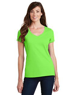 Port & Company LPC450V Women Fan Favorite V-Neck Tee at GotApparel
