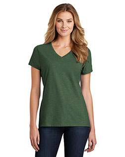 Port & Company LPC455V Ladies 4.5 oz Fan Favorite Blend V-Neck Tee at GotApparel