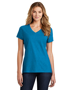 Port & Company LPC455V Ladies 4.5 oz Fan Favorite Blend V-Neck Tee at GotApparel