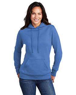 Port & Company LPC78H Women ® Ladies Core Fleece Pullover Hooded Sweatshirt at GotApparel