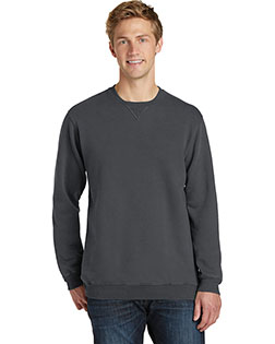 Port & Company PC098 Men Pigment-Dyed Crewneck Sweatshirt at GotApparel